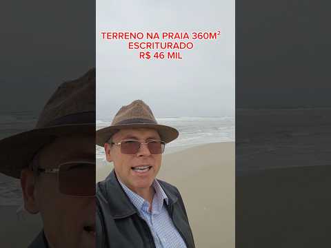 [1121] TERRENO EM ARROIO DO SAL 360 M², A 1 KM DA PRAIA, LUZ, ÁGUA, FIBRA ÓTICA R$ 46 MIL #terreno