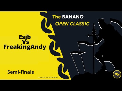 AOE2 The Banano Open Classic Semi-Finals (Open Division) Esjb VS FreakinAndy