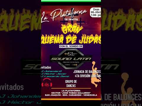 #domingoderesurrección #5deabril #semanasanta2026 #QuemadeJudas #LaPlataforma #SanJoaquin #Carabobo