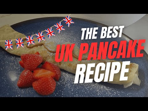 Easy UK Pancakes (Crepes) Recipe – Simple, Quick & Delicious! 🇬🇧🥞
