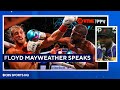 Floyd Mayweather: 'His goal was to survive' [Mayweather vs Paul Press Conference ]| CBS Sports HQ