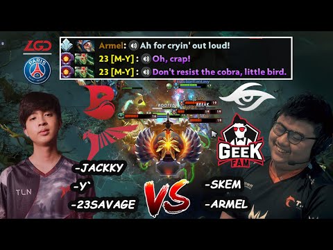 23savage Jackky vs Armel Skem - Server SEA ALL STAR Ranked ON FIRE 🔥🔥