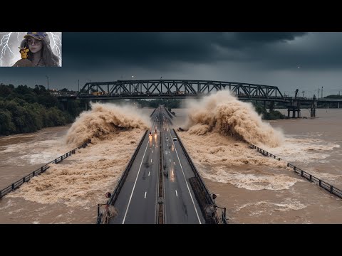 15ft Storm Surge Washes Away Homes in Ft. Myers Beach - Hurricane Ian