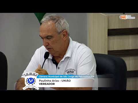 32º SESSÃO ORDINÁRIA DA CÂMARA MUNICIPAL DE SÃO JORGE DO PATROCÍNIO 2026.
