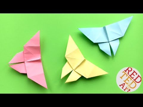 Easy Origami Butterfly 2  - Easy Paper Butterfly DIY - Animal Origami