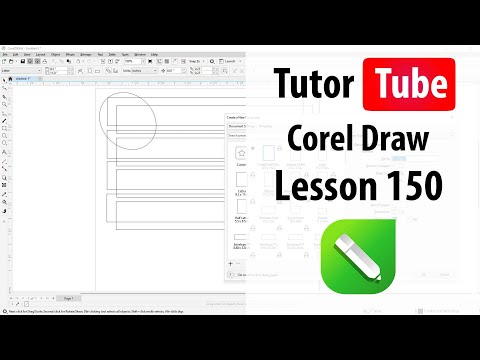 Corel Draw Lesson 1 Welcome Screen and Getting Started
