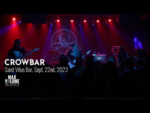 CROWBAR live at Saint Vitus Bar, Sept. 22nd, 2023 (FULL SET)