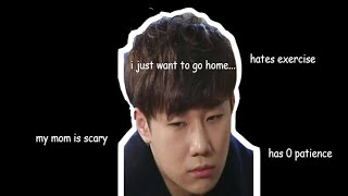 sunggyu being relatable for 4 minutes and 10 seconds