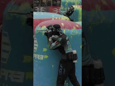 Love this angle! Divisional Paintball Action!