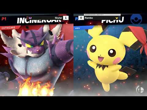 A Saturday Ultimate Tournament WR3 - Skylar (Incineroar) vs Rambo (Pichu)