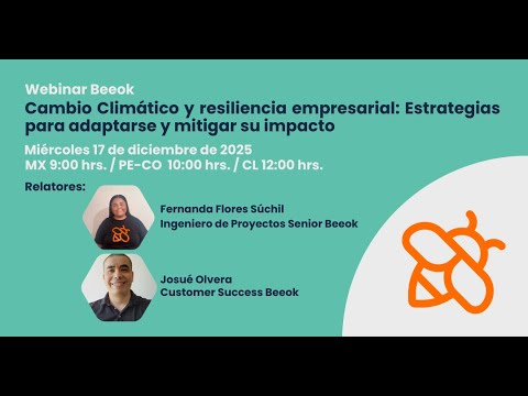 Climático y resiliencia empresarial: Estrategias para adaptarse y mitigar tu impacto