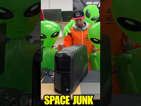 Antique Alienware Gaming PC Won't Stay Powered On! #tech #technology #shorts #pc