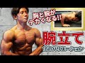 【大胸筋】と【腕】がデカくなる!家でできる【プッシュアップ】16種!