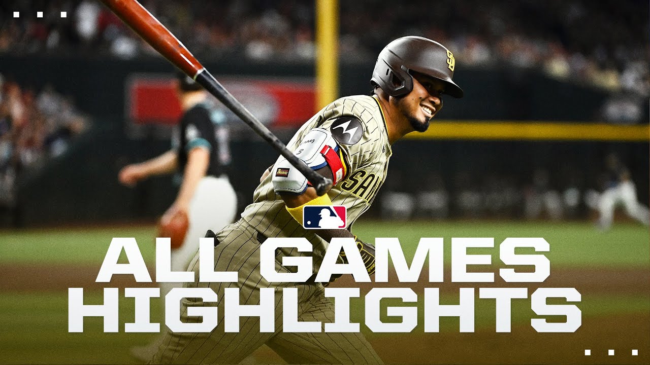 Highlights from ALL games on 5/4! (Luis Arráez laces 4 hits in Padres debut, A's put up 20!)