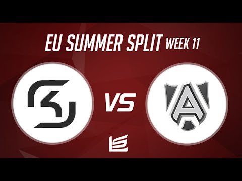 EU LCS 2014 Summer W11D2:  SK Gaming vs Alliance Highlights