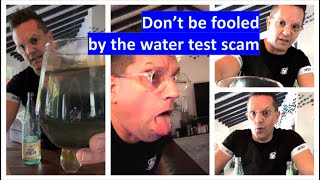 Don't be fooled by this water test scam: Water Electrolyzer and the scare tactics of sales people