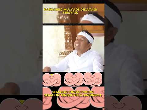 Definisi musyrik menurut kang Dedi Mulyadi