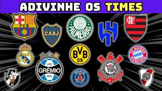 ADIVINHE OS TIMES DE FUTEBOL pelo ESCUDO ⚽️