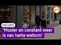 Winkeliers kijken uit naar zonnig weer, want het loopt nog niet storm