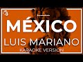 Luis Mariano - Mexico ( INSTRUMENTAL KARAOKE )