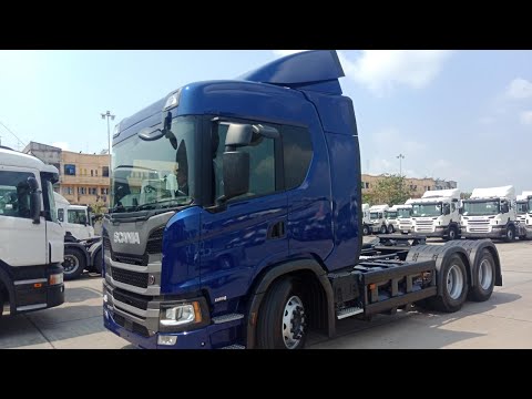 Scania G 410 Euro 6 Sound Engines CNG In Thailand
