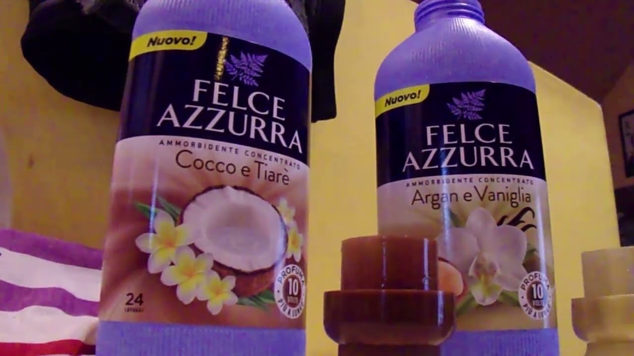 2744=porownanie płynów do płukania FELCE AZZURA vanilia i kokos