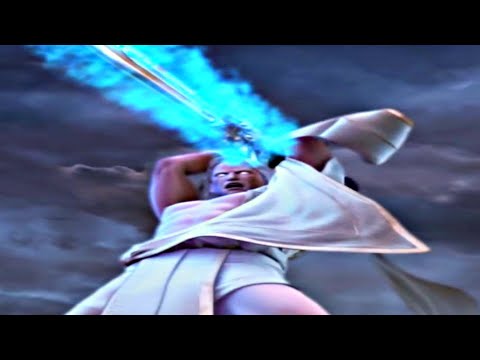 God of War PS5 - ZEUS Vs Titans Fight Scene (Zeus Kills All TITANS) 4K Ultra HD