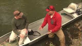 preview picture of video 'Great Getaways: Fly Fishing on The Rifle River - West Branch, MI'