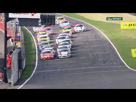 Porsche Carrera Cup GB 2017 - Brands Hatch, Rounds 1 and 2.