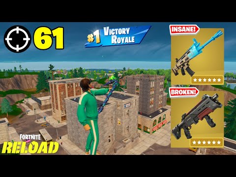 61 Elimination Solo "RELOAD” Gameplay Wins (Fortnite Chapter 7 PS5 Controller)