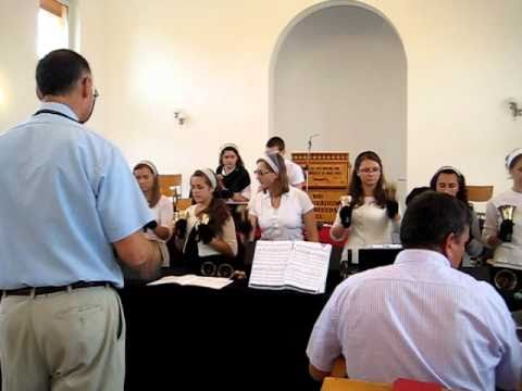 cor de clopotei (Handbells)- in Biserica cde din Negostina