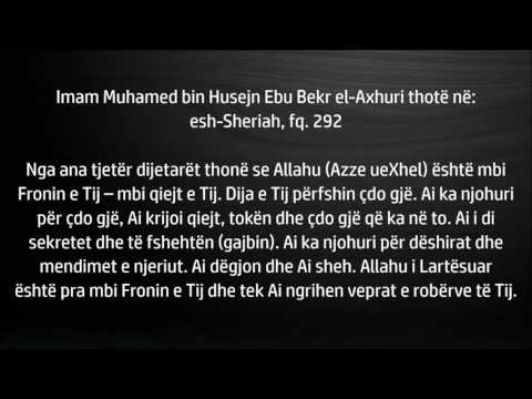 Gënjeshtrat e Jakup Asipit që ia bën Ehli-Sunnetit në lidhje me qëndrimin e Allahut mbi Arsh
