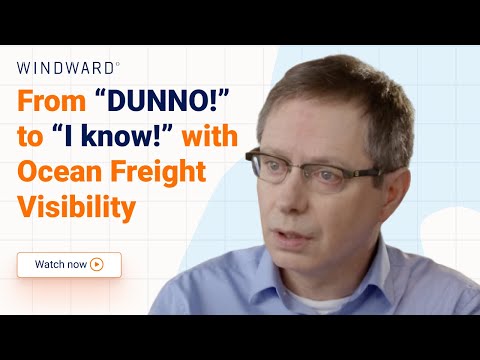 Motion Graphics Video Example: How to Show Ocean Freight Visibility for Maritime SaaS