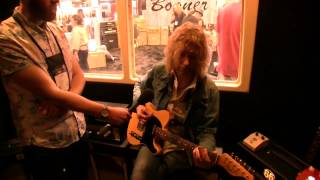 Video thumbnail for NAMM 2015: 65Amps Lil\' Whiskey and New Fuzz Pedals In Action - AMPED by sonicstate