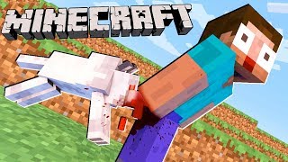 БЕГИ ИЛИ ЗЛОЙ ВОЛК ОТКУСИТ ЗАДНИЦУ! ТРОЛЛИНГ МИНИ ИГРЫ В МАЙНКРАФТ