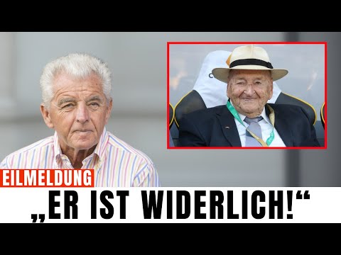 Im Alter von 87 Jahren hat Erich Ribbeck die Namen von 5 Personen preisgegeben, die er hasst.