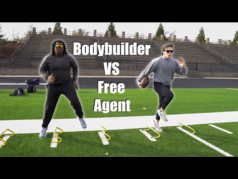 Bodybuilder VS NFL Free Agent