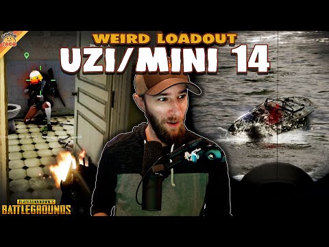 The Uzi/Mini 14 Loadout is Working for chocoTaco ft. Quest, Reid, & HollywoodBob - PUBG Erangel