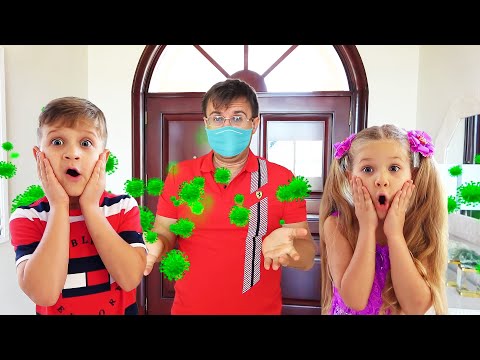 Diana and Roma Children story about Viruses