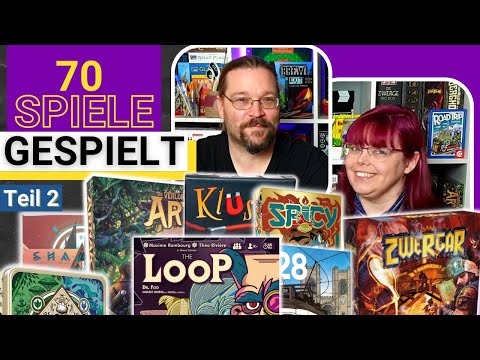 GESPIELT - Kurzfazit: 36 von 70 Brettspiele im 4. Quartal 2021 (Folge 2) - altes und neues