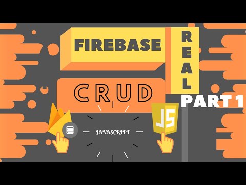 #firebase #realtimedatabase | FIREBASE REALTIME WEB APP | CRUD Operation using Javascript | PART 1