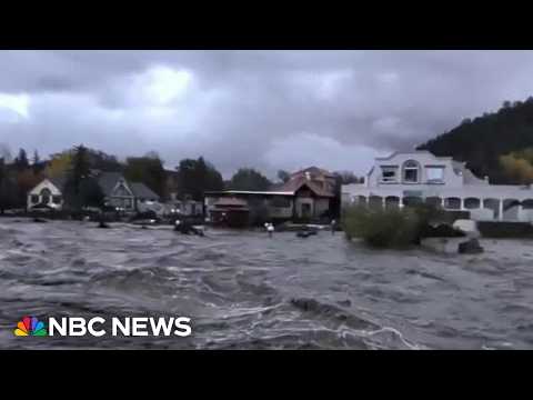 Catastrophic floods prompt evacuations