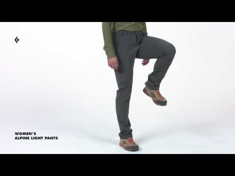 Огляд жіночих штанів Black Diamond Alpine Light