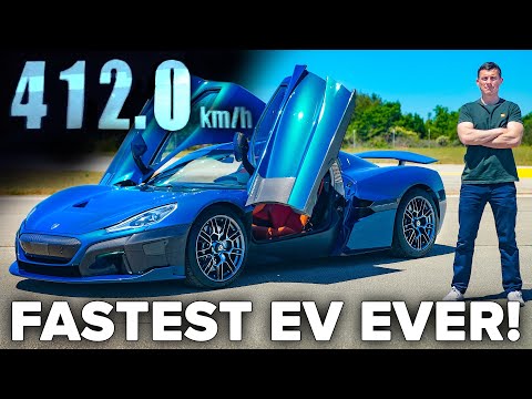 2,000hp Rimac Nevera REVIEW with 0-60mph, 1/4-mile, brake & DRIFT test!