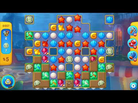 🥰 [FISHDOM Walkthrough] Level 8467