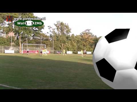 Voetbal Walcheren JO13-1 - Zeelandia M'burg JO13-1  8 september 2016