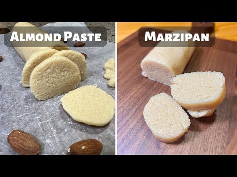 Marzipan vs Almond Paste - Is it the same?