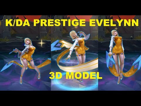 K/DA Prestige Evelynn - 3D Model (closer look)
