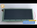 TX16D20VM5BQA KOE 6.2" a-Si TFT-LCD  LCM 640(RGB)×240  HVGA  109PPI