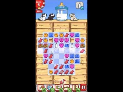 Simon's Cat Crunch Time Level 122 - NO BOOSTERS 😺 | SKILLGAMING ✔️